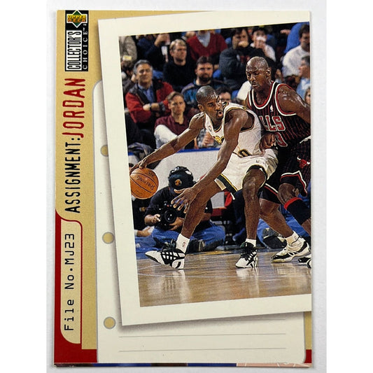 1996-97 Upper Deck Michael Jordan / Gary Payton