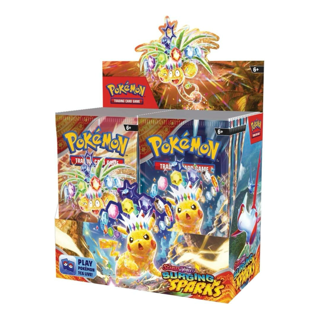 Pokémon Surging Sparks Booster Box | Local Legends Cards & Collectibles