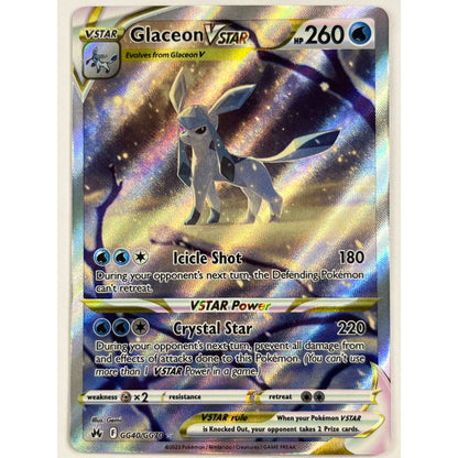 Glaceon VSTAR Holo Alt Art Rare GG40/GG70