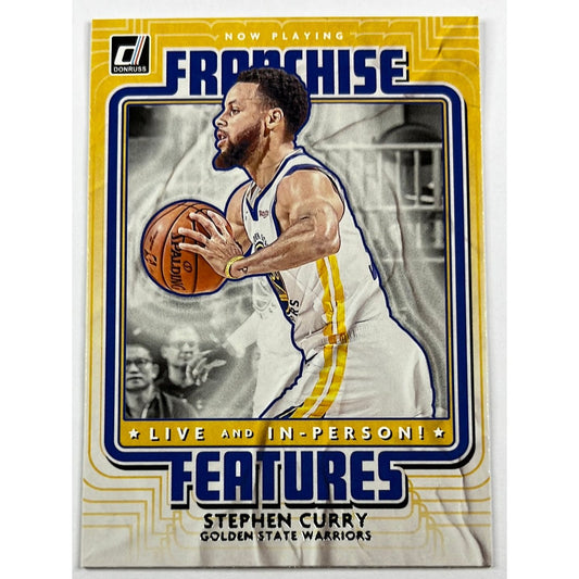 2020-21 Donruss Stephen Curry Franchise Features