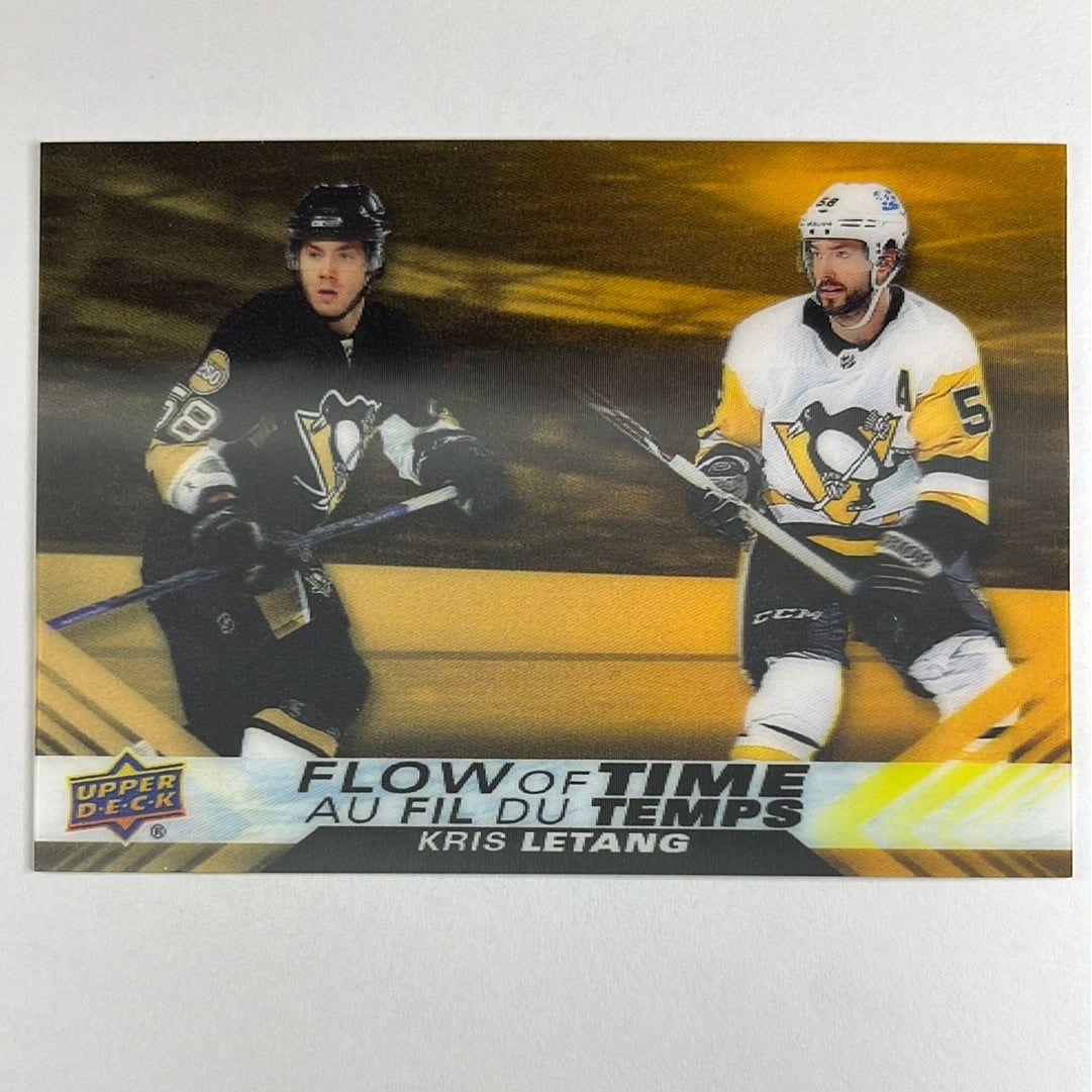 2022-23 Tim Hortons Kris Letang Flow of Time 3D Lenticular