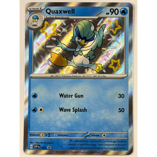 Quaxwell Holo Shiny Black Star Promo 083