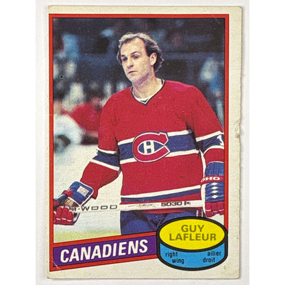 1980-81 O-Pee-Chee Guy Lafleur #10 | Local Legends Cards & Collectibles