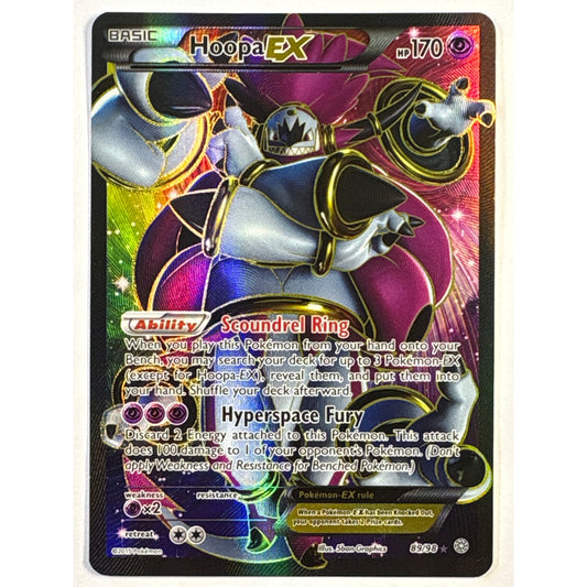 Hoopa EX Holo Ultra Rare 89/98
