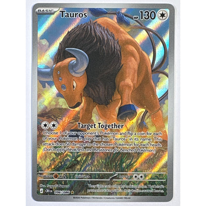 Tauros Holo Illustration Rare 096/086 | Local Legends Cards & Collectibles