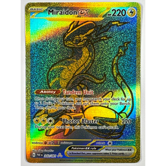 Miraidon ex Holo Hyper Rare 243/091 | Local Legends Cards & Collectibles