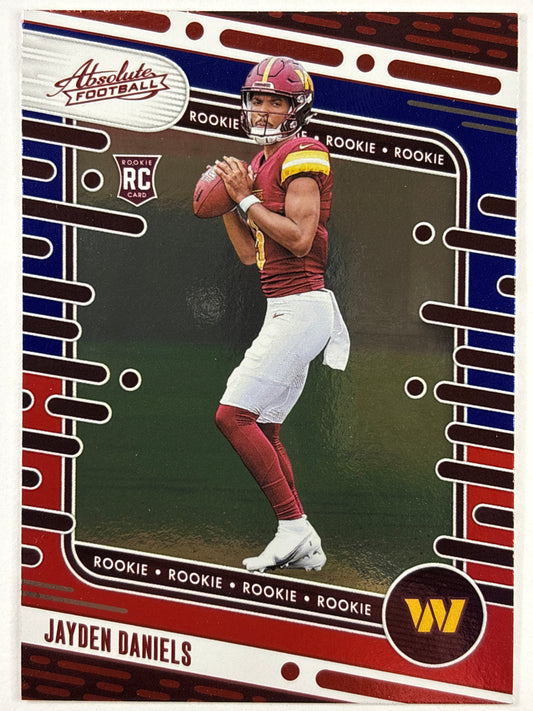 2024 Absolute Jayden Daniels Red Blue SP RC | Local Legends Cards & Collectibles