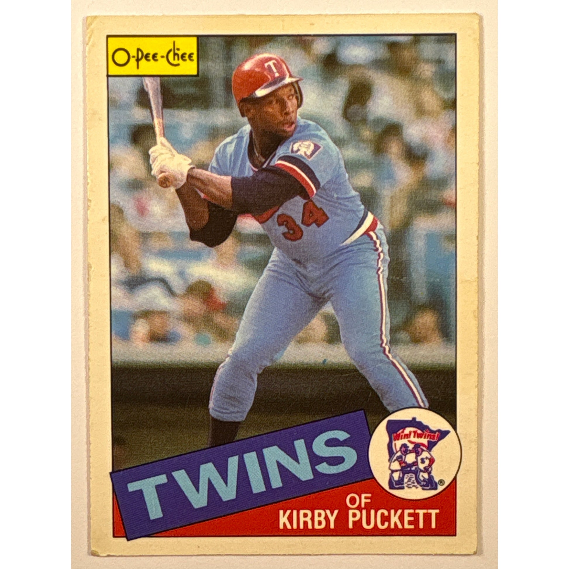1985 O-Pee-Chee Kirby Puckett RC | Local Legends Cards & Collectibles