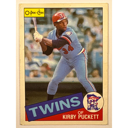 1985 O-Pee-Chee Kirby Puckett RC | Local Legends Cards & Collectibles