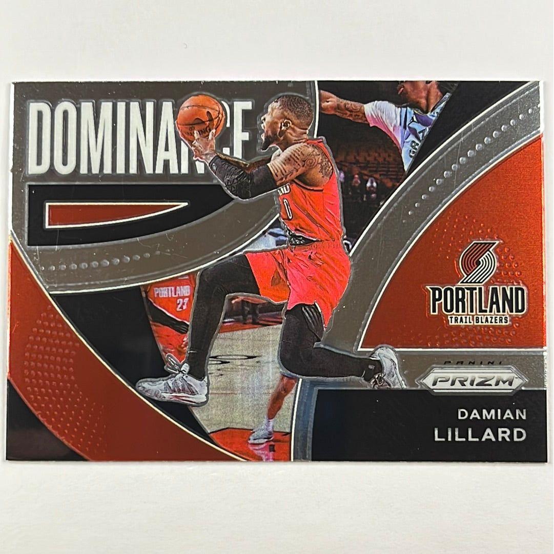 2021-22 Prizm Damian Lillard Dominance