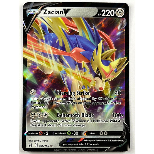 Zacian V Full Art Ultra Rare 95/159