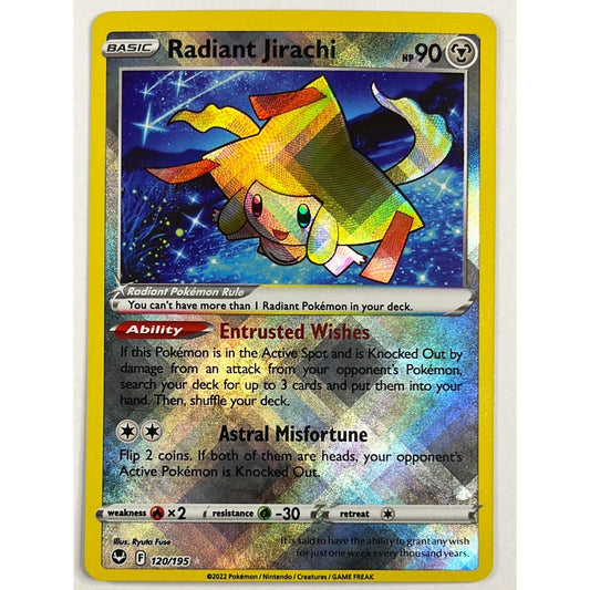 Radiant Jirachi Radiant Rare 120/195