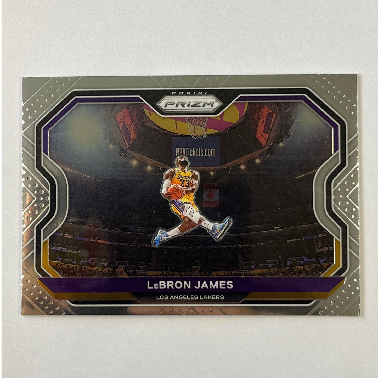 2020-21 Prizm Lebron James #1 (Kobe Tribute Dunk)