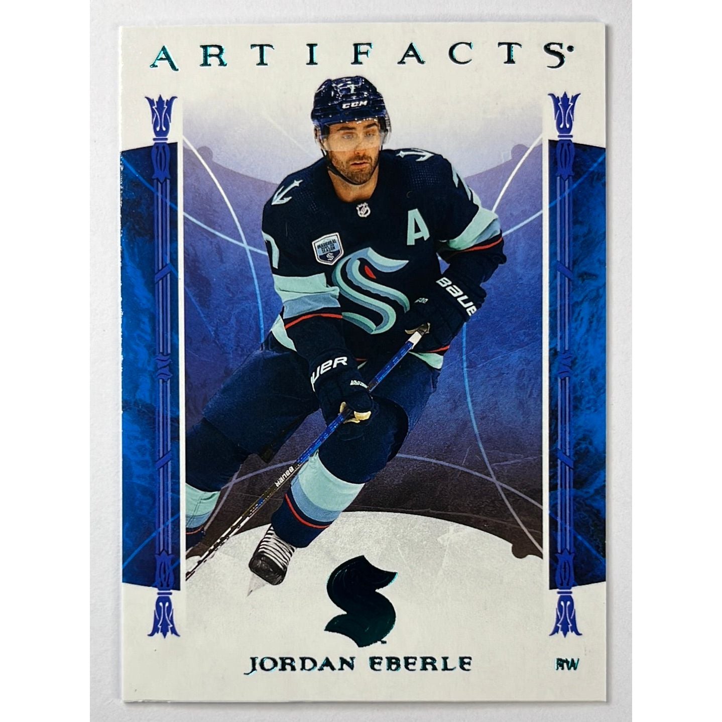 2022-23 Artifacts Jordan Eberle Teal Parallel