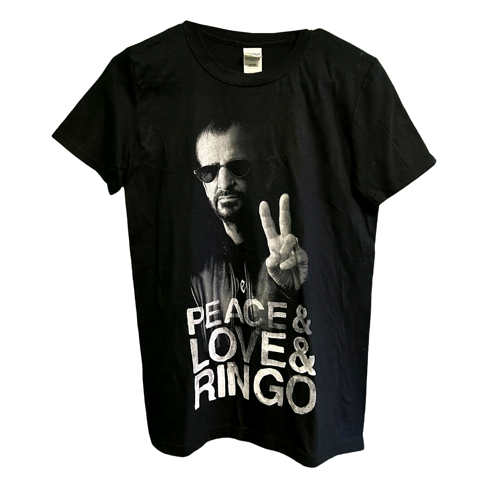 Official Ringo Starr and His All Star Band ‘Peace Love & Ringo’ 2015 Tour Shirt SM | Local Legends Cards & Collectibles