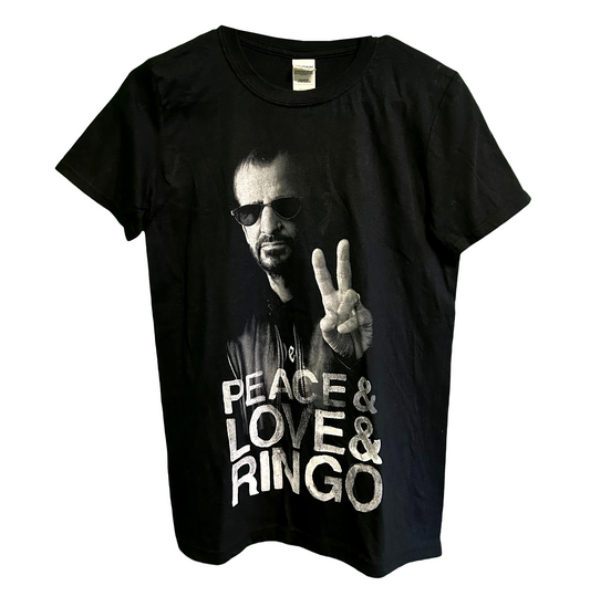 Official Ringo Starr and His All Star Band ‘Peace Love & Ringo’ 2015 Tour Shirt SM | Local Legends Cards & Collectibles