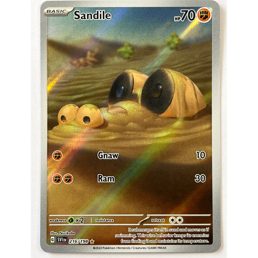 Sandile Holo Illustration Rare 216/198