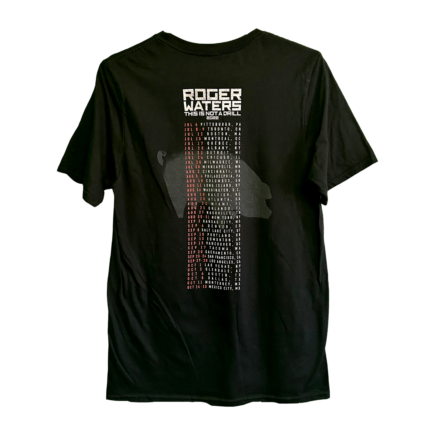 Official Roger Waters ‘This is Not a Drill’ 2023 Tour Shirt SM | Local Legends Cards & Collectibles