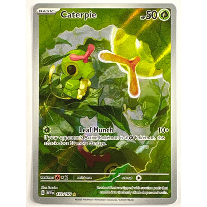 Caterpie Illustration Rare 172/165 | Local Legends Cards & Collectibles