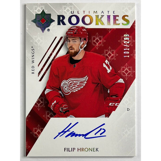 2018-19 Ultimate Filip Hronek Ultimate Rookies Auto /299