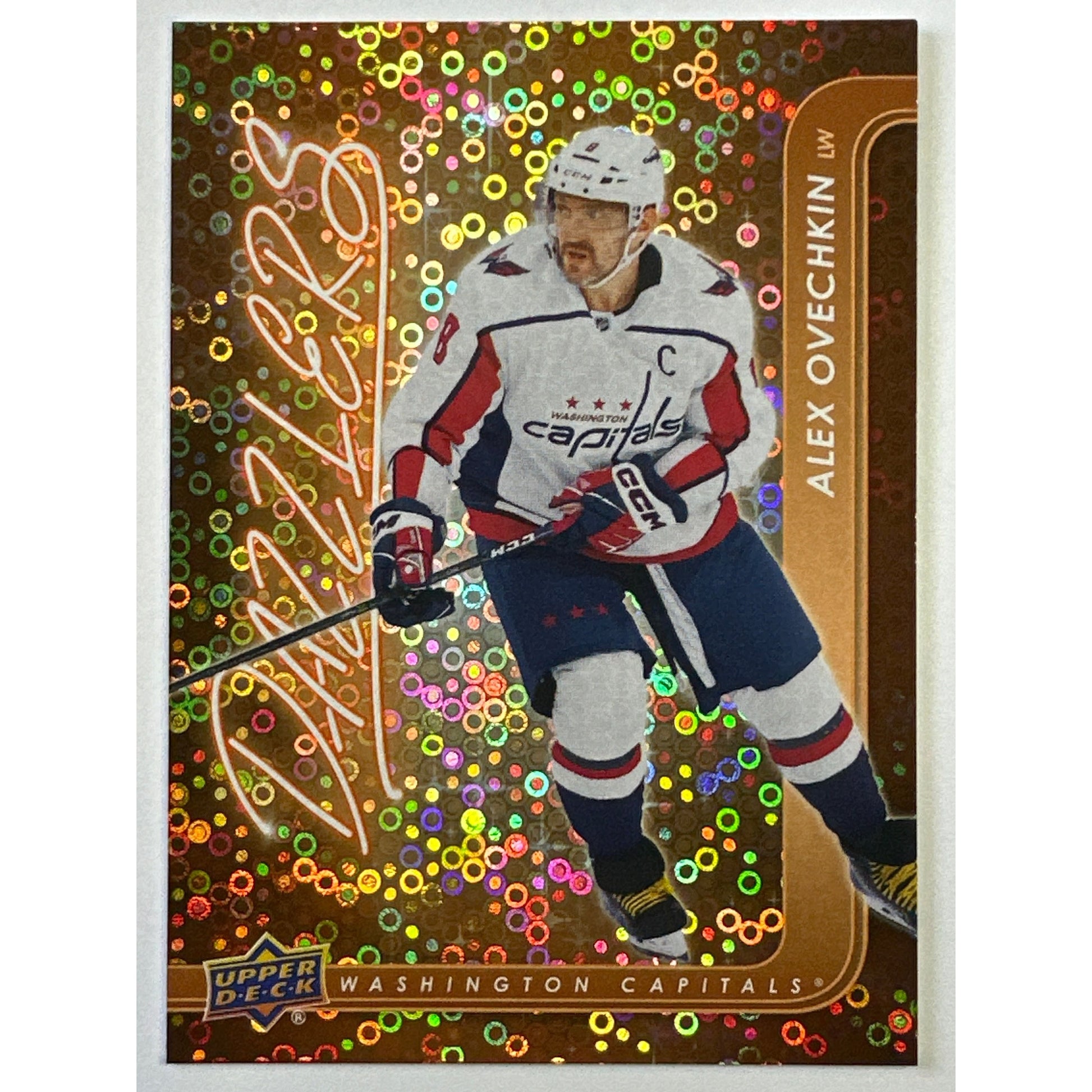 2024-25 Series 2 Alex Ovechkin Orange Dazzlers | Local Legends Cards & Collectibles