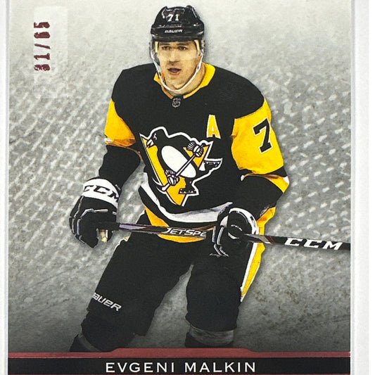 2021-22 Artifacts Evgeni Malkin Pink Foil /65