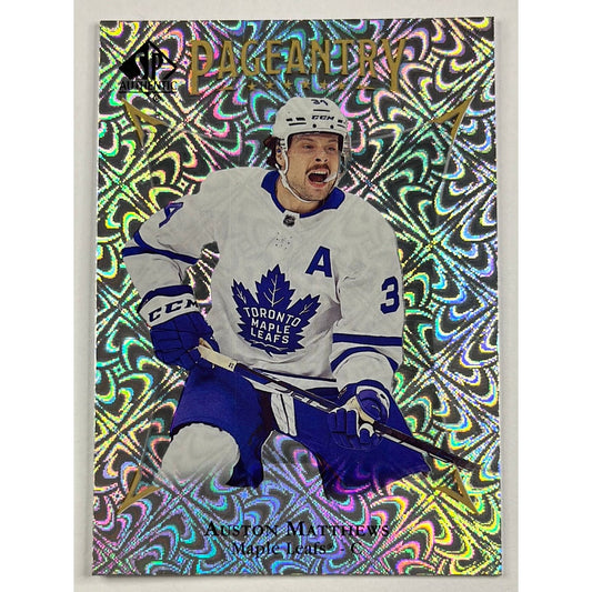 2021-22 SP Authentic Auston Mathews Pageantry