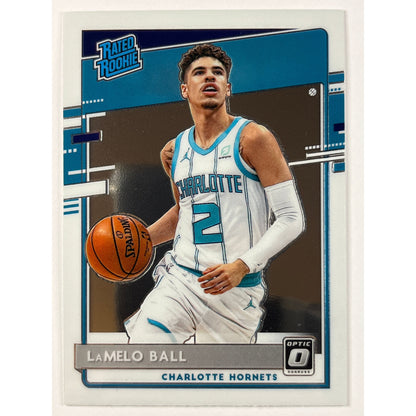 2020-21 Donruss Optic Lamelo Ball Rated Rookie