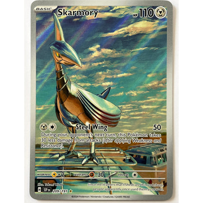 Skarmory Holo Illustration Rare 209/191