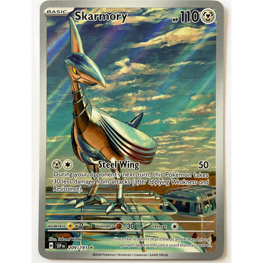 Skarmory Holo Illustration Rare 209/191
