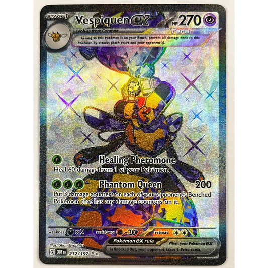 Vespiquen EX Ultra Rare 212/197