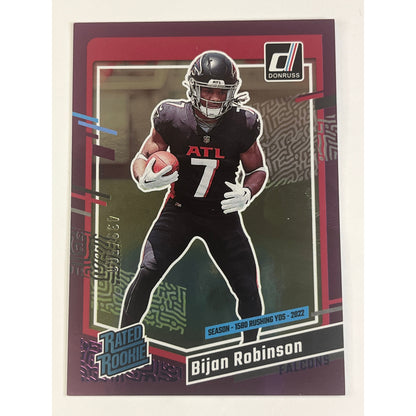 2023 Panini Donruss Bijan Robinson Rated Rookie