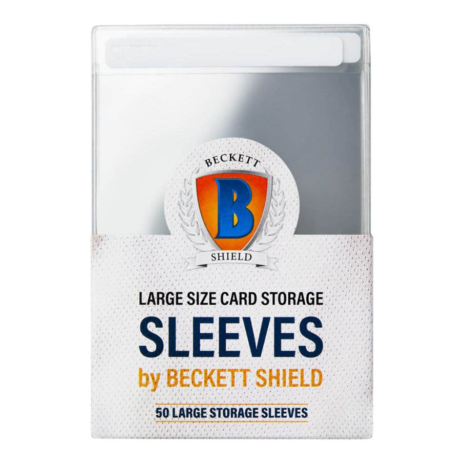 Beckett Shield Large Size Semi Rigid Sleeves for Grading