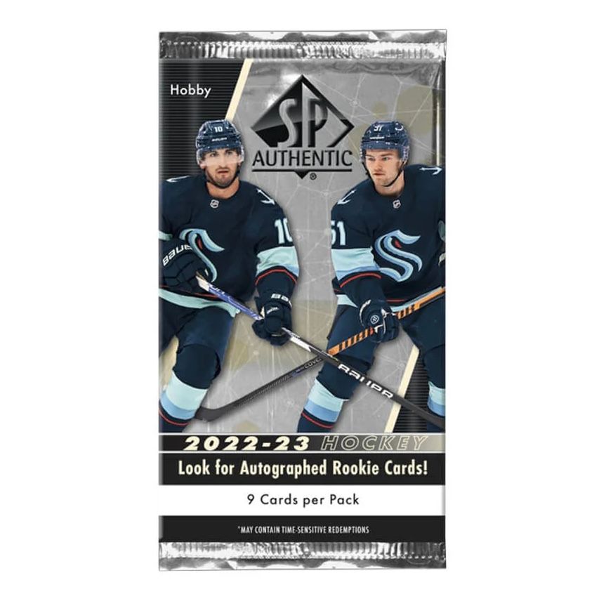 2022-23 Upper Deck SP Authentic  NHL Hockey Hobby Pack