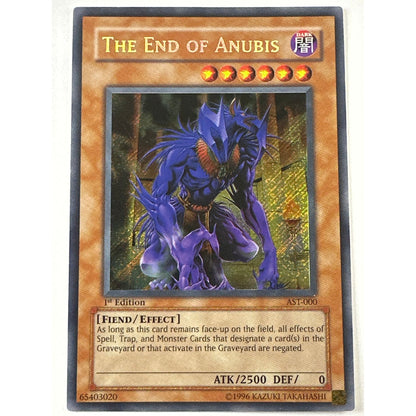 The End Of Anubis Secret Rare AST-000