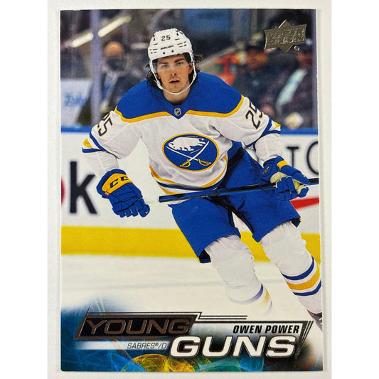 2022-23 Upper Deck Series 1 Owen Power Young Guns