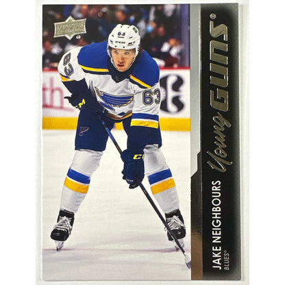 2021-22 Upper Deck Series 2 Jake Neighbours Young Guns