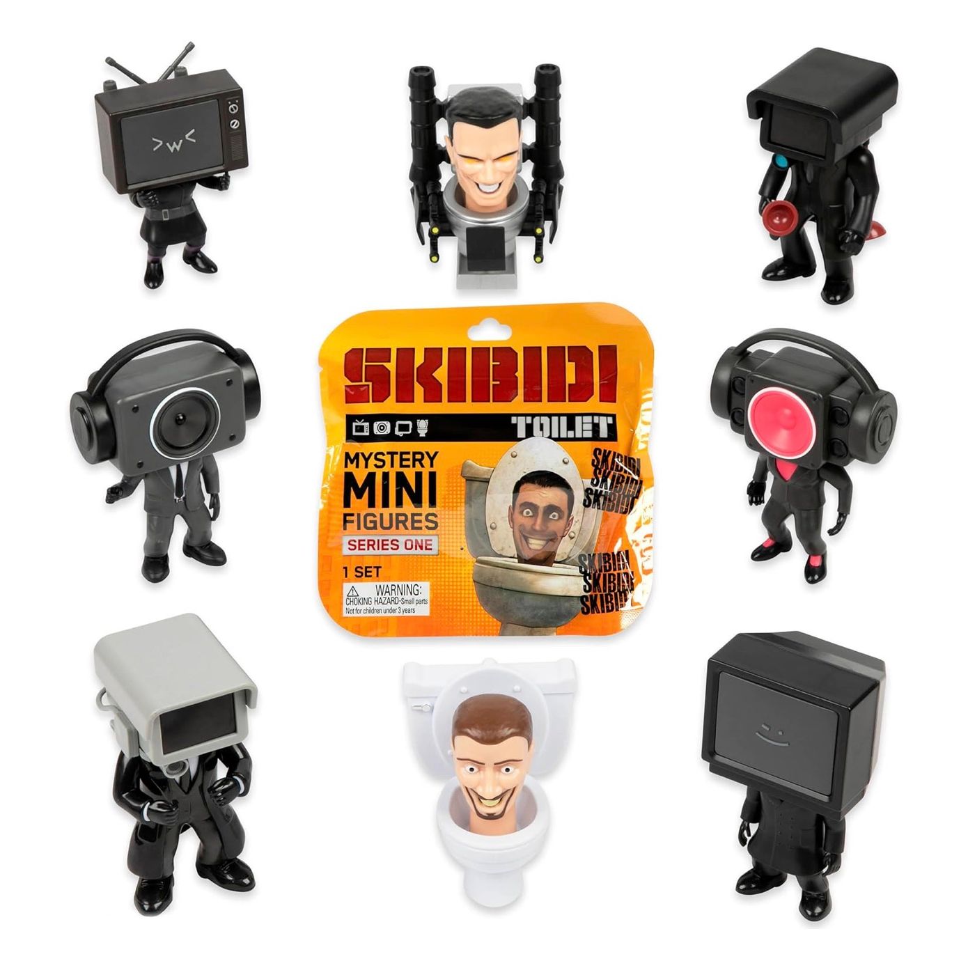 Skibidi Toilet Series 1 Mystery Mini Figure