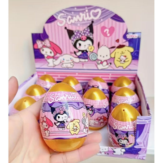 Sanrio Hello Kitty Egg Capsule Mystery Blind Figure Keychain Ball