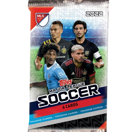 2022 Topps MLS Major League Soccer Retail Pack