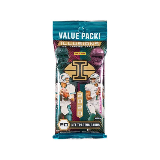 2020-21 Panini Illusions NFL Football Fat Value Pack