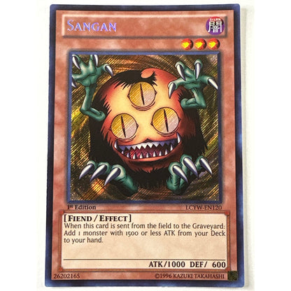 1st Edition Sangan Secret Rare LCYW-EN120