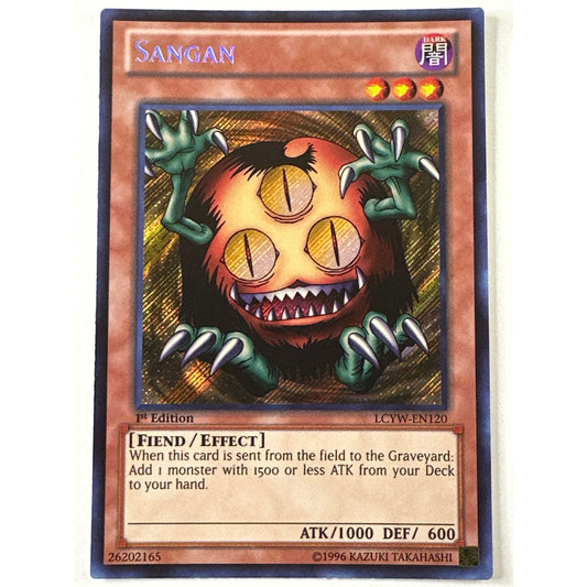 1st Edition Sangan Secret Rare LCYW-EN120