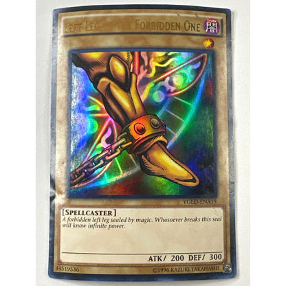 Left Leg of the Forbidden One Ultra Rare YGLD-ENA19