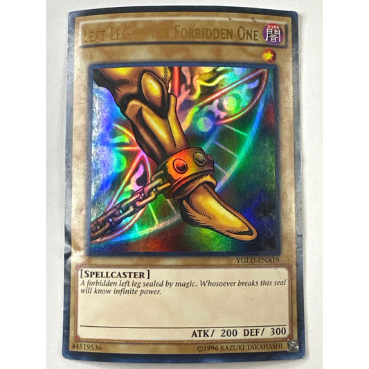 Left Leg of the Forbidden One Ultra Rare YGLD-ENA19