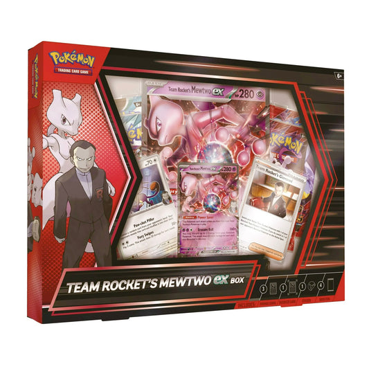 Pokémon Team Rocket’s Mewtwo EX Promo Box