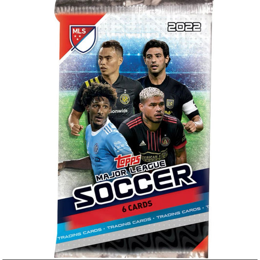 2022 Topps MLS Major League Soccer Retail Pack