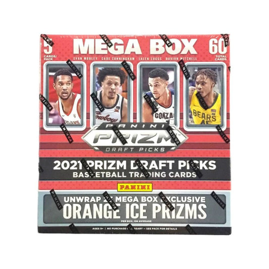 2021 Panini Prizm NBA Basketball Draft Picks Mega Box