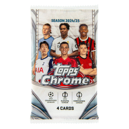 2024-25 Topps Chrome UEFA Soccer Retail Pack | Local Legends Cards & Collectibles