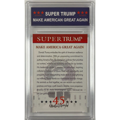Donald Trump “Super Trump” Limited Run TRUMP 10
